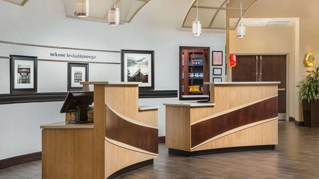 Hampton Inn & Suites Chattanooga Downtown İç mekan fotoğraf